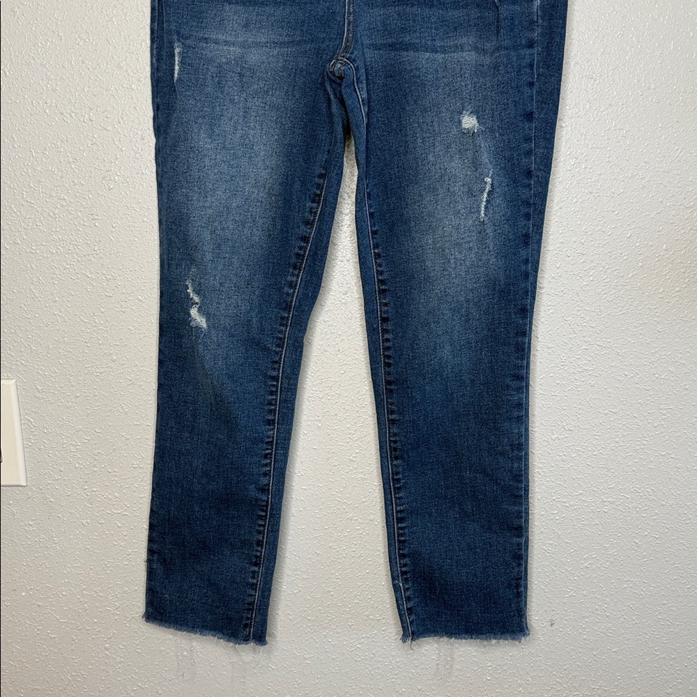 Nicole Miller Women's Soho High Rise Skinny Crop Jeans Size 6 - Picture 5 of 7